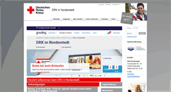Desktop Screenshot of drk-norderstedt.eu